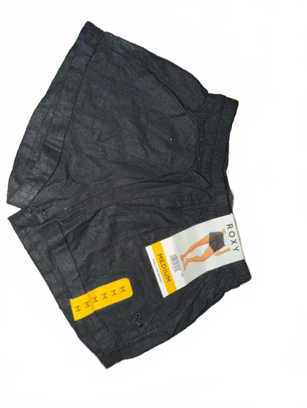 Roxy Medium Black Pull-On Shorts